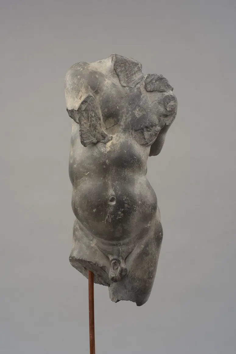 Statuettentorso eines Nubiers (Schwarzafrikaners)