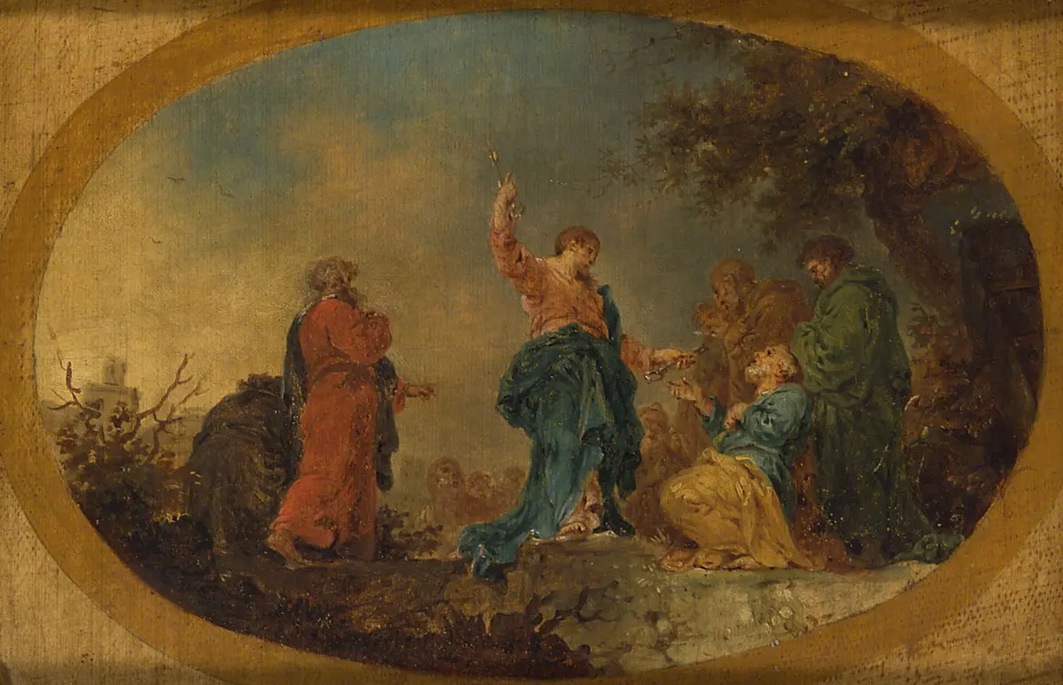 Schlüsselübergabe an Petrus