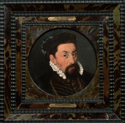 Kaiser Maximilian II. (1527-1576) als etwa Vierzigjähriger, Brustbild