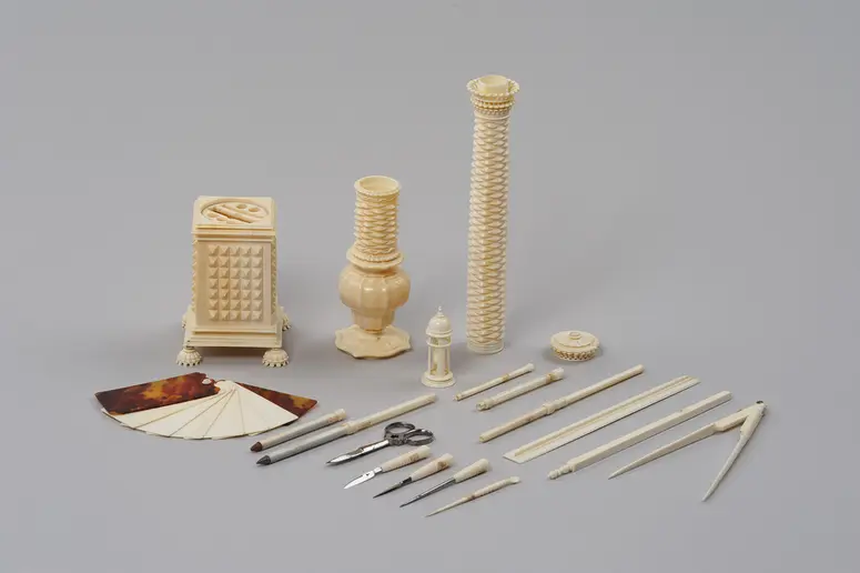 Writing Set in the Form of a Column, Holder