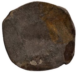 Ungeprägter Schrötling (mit Vierschlag)