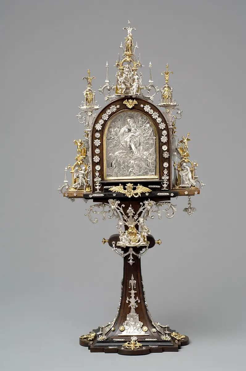 Kußtafel (Pax) aus dem Besitz von Kaiser Matthias