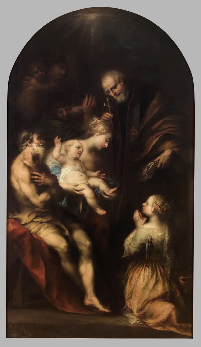 Madonna mit Heiligen