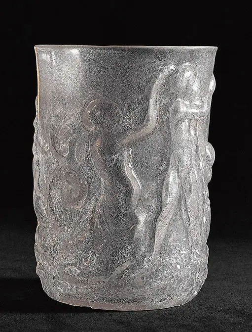 Becher mit Neptun-Reigen