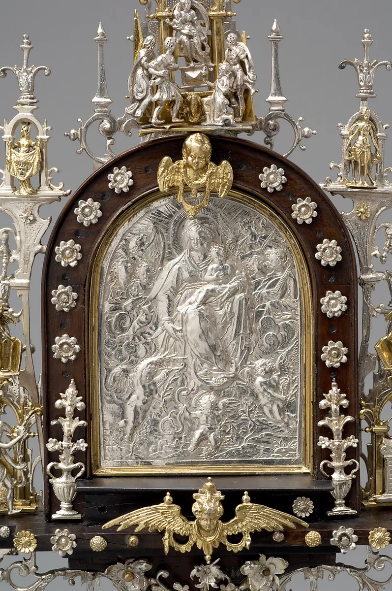 Kußtafel (Pax) aus dem Besitz von Kaiser Matthias