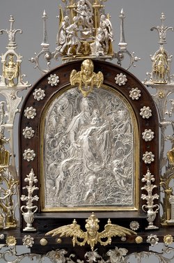 Kußtafel (Pax) aus dem Besitz von Kaiser Matthias
