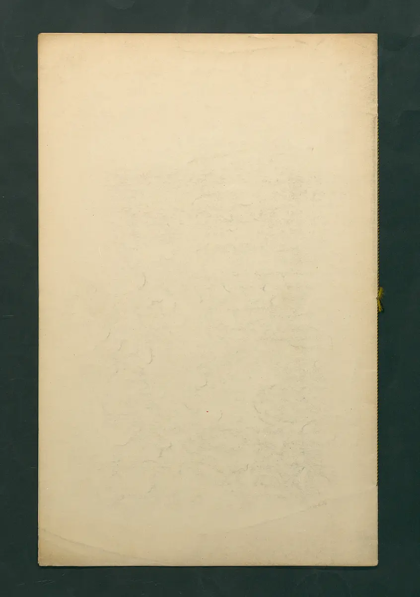 handschriftliche Dienstordnung für Museumsaufseher