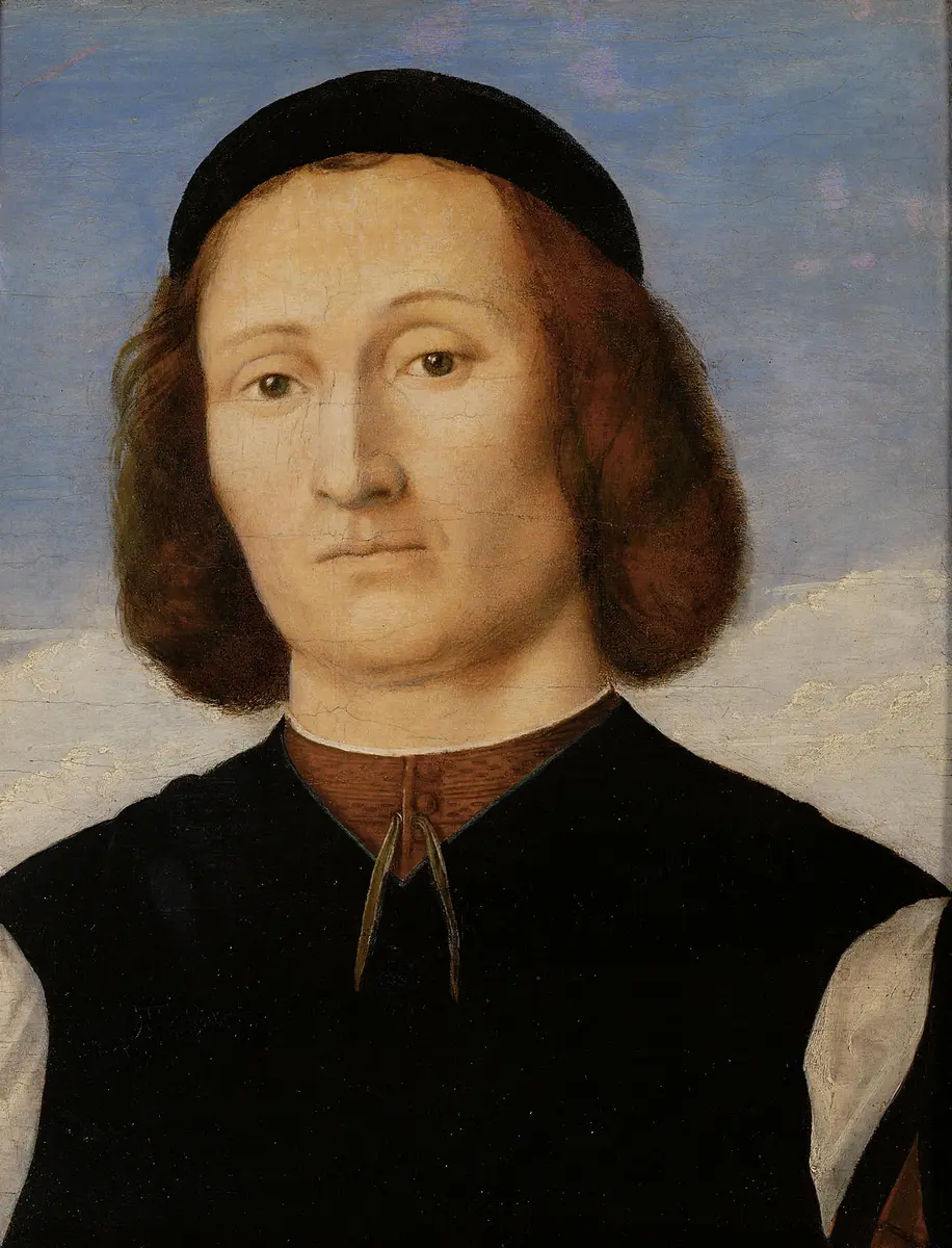 Bildnis eines Mannes mit schwarzer Kappe