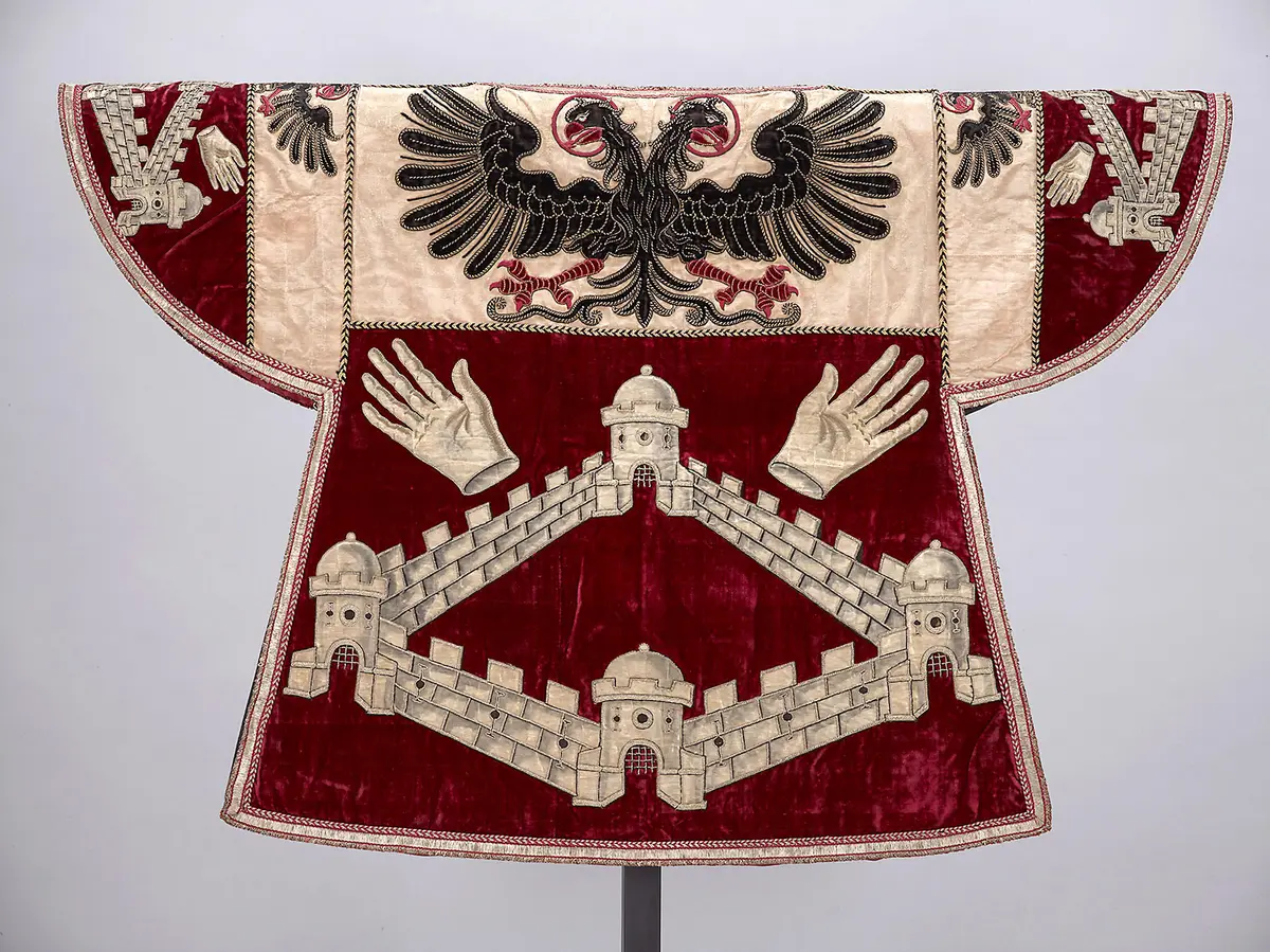 Herald’s tabard for the Margraviate of Antwerp