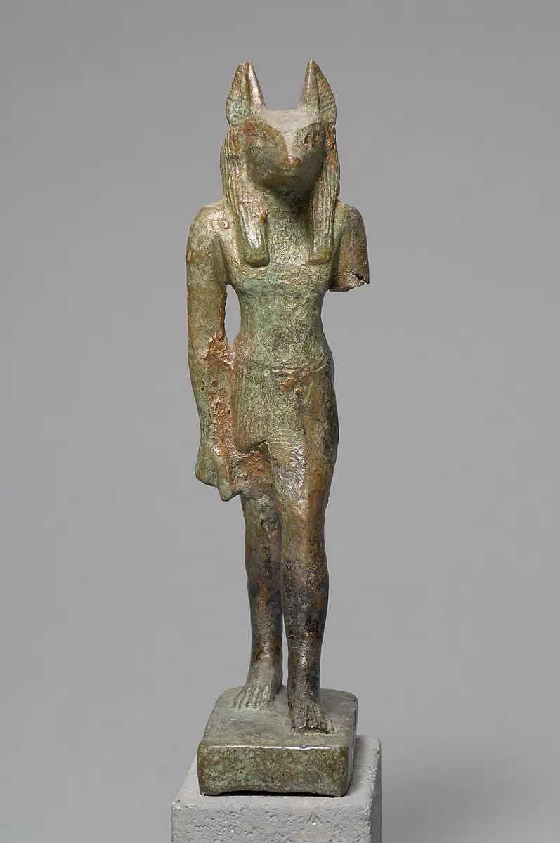 Gott Anubis, schreitend