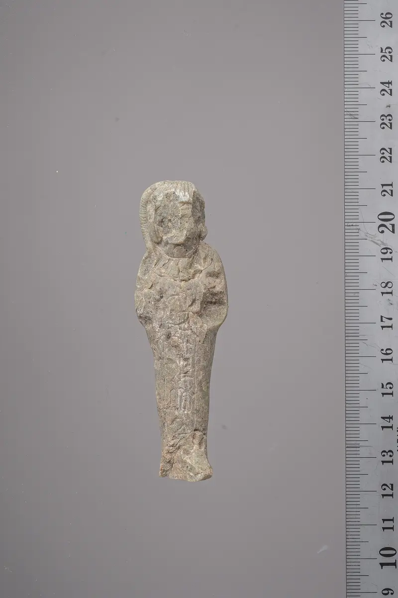 Uschebti des Ptah-mes mit Sarg