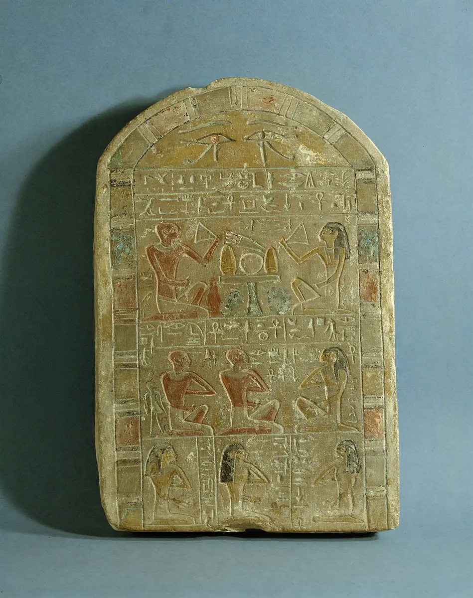Stele for Keti and Senet