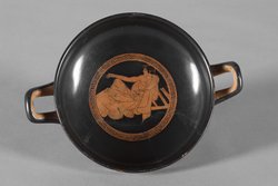 Jüngling beim Gelage