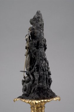 Handstein mit der Auferstehung Christi und Kaiser Karl V. nach der Schlacht von Pavia