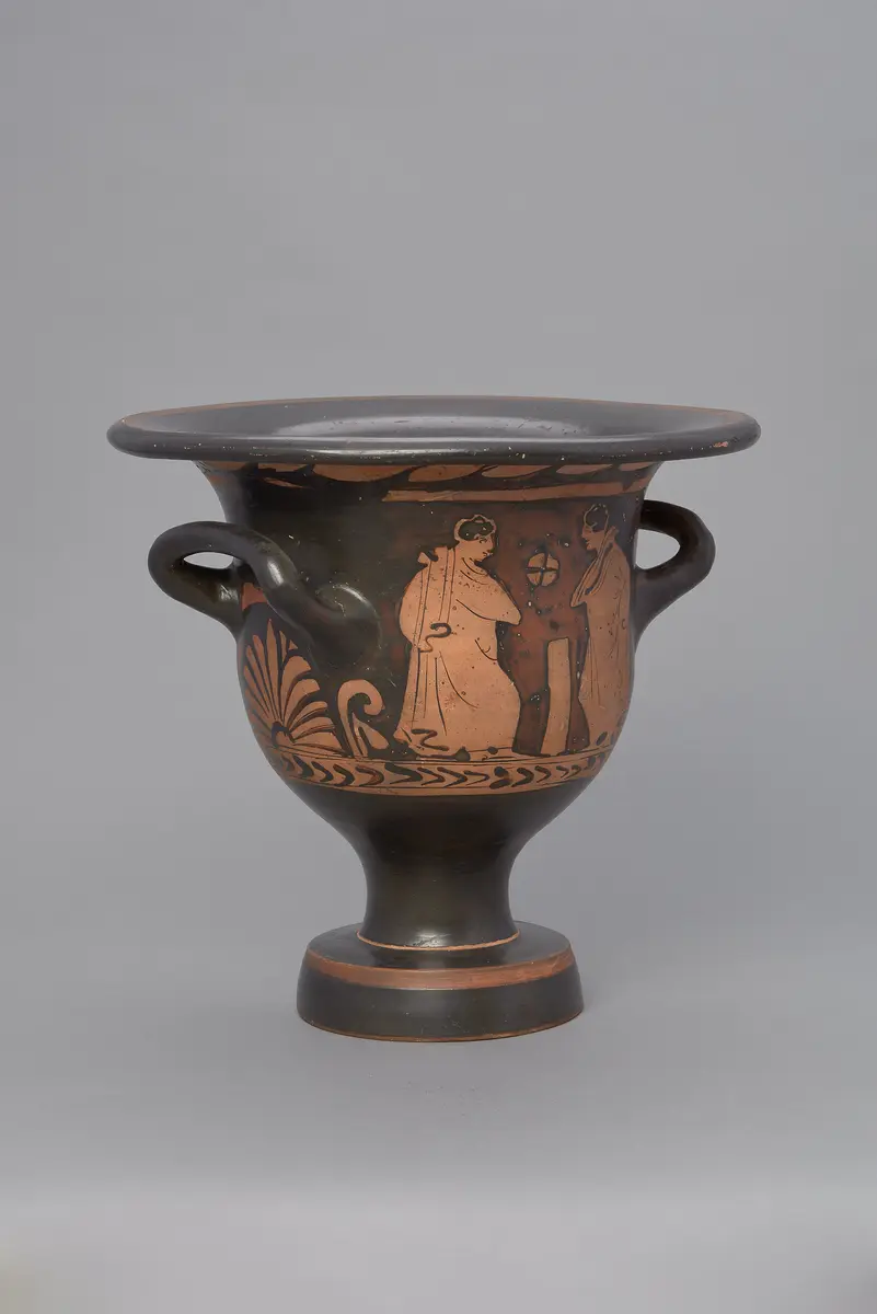Mänade und Satyr