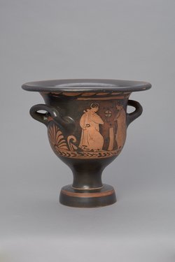 Mänade und Satyr