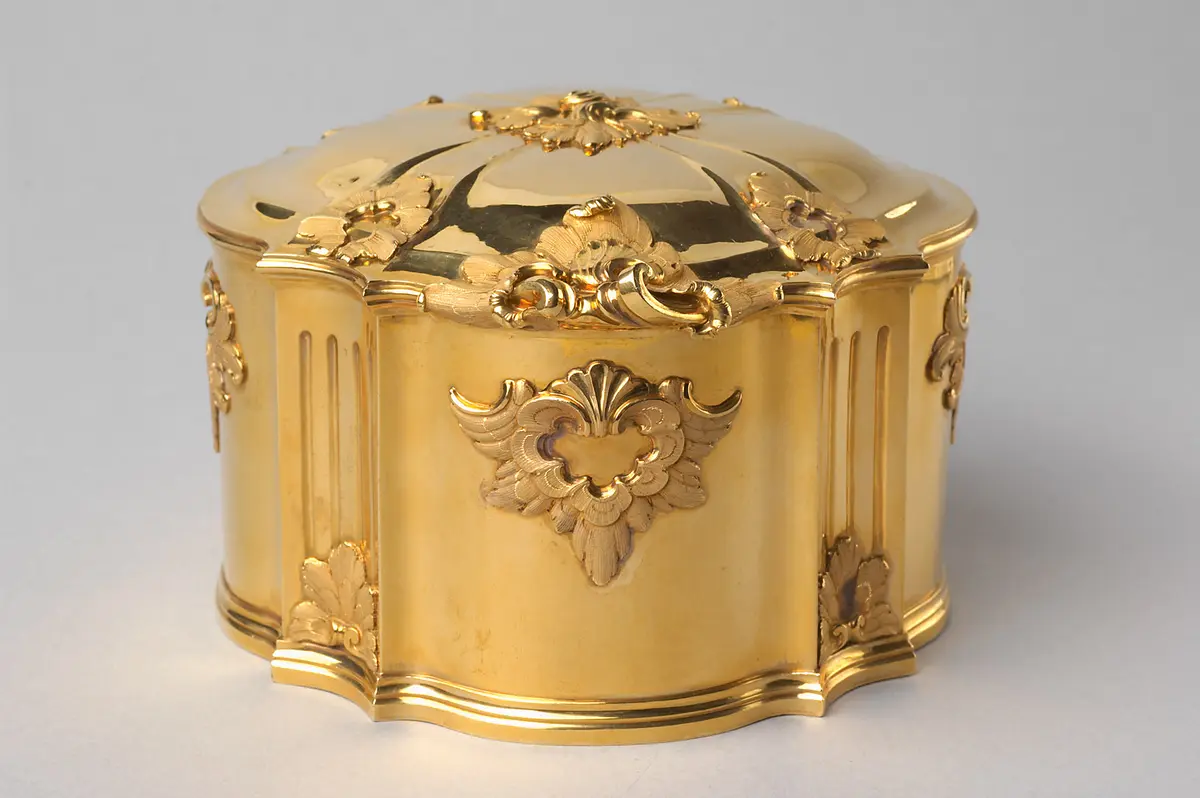 Deckelbüchse der Toilettegarnitur des Kaisers Franz I.