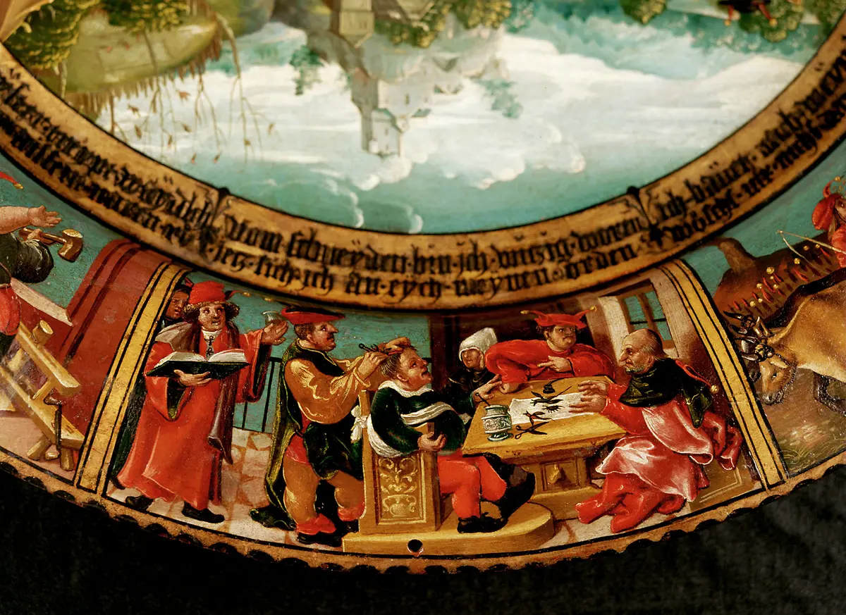 Teller; Miniatur, Narrenteller