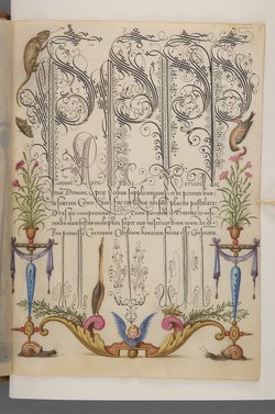 Schriftmusterbuch; 127 Blatt Pergament