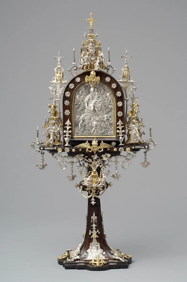 Kußtafel (Pax) aus dem Besitz von Kaiser Matthias