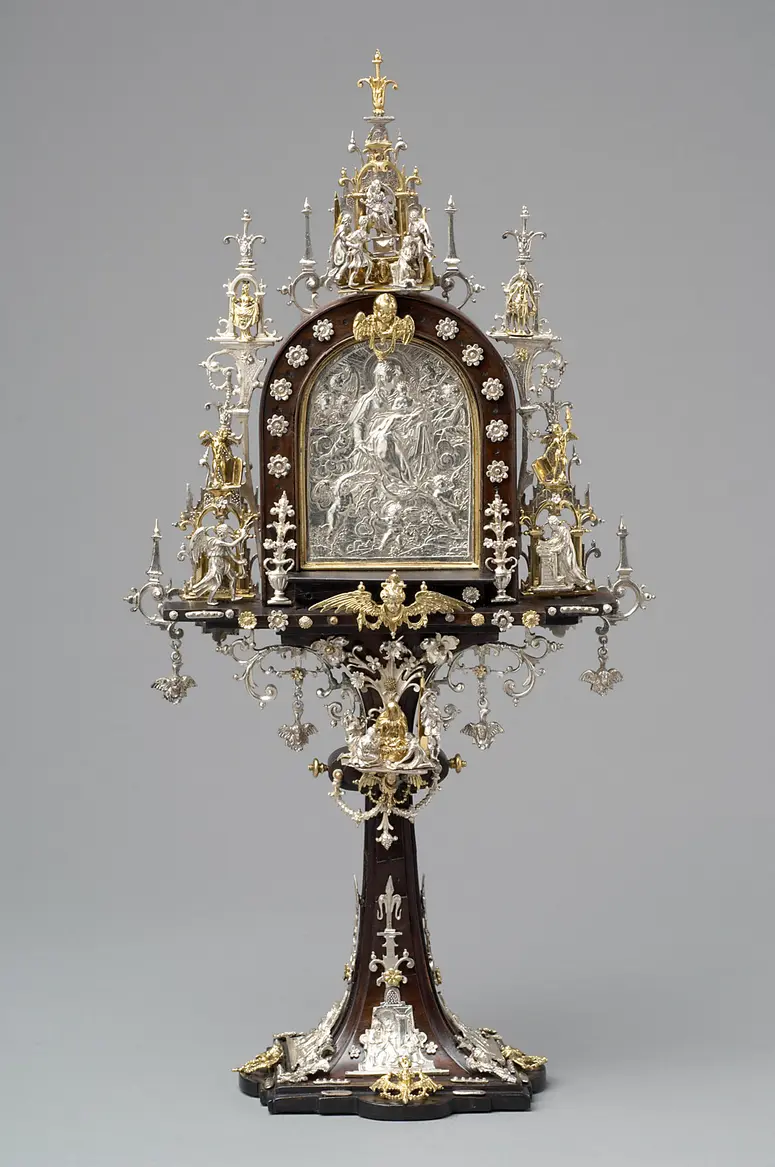 Kußtafel (Pax) aus dem Besitz von Kaiser Matthias