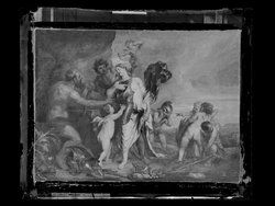 Thetis empfängt von Hephaistos die Waffen für Achill