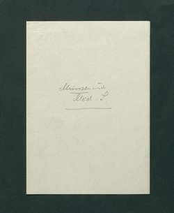 Dienstvorschriften für die Sammlung von Medaillen, Münzen und Geldzeichen