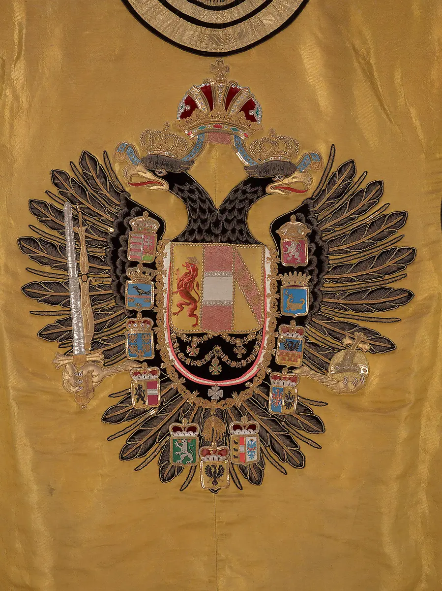 Wappenrock für den Herold des Kaisertums Österreich