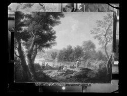 Landschaft mit Fischern