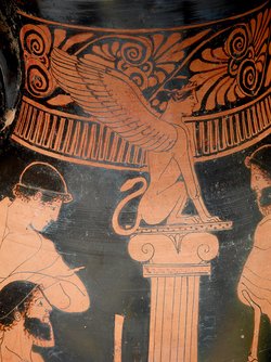 Oidipus und die Sphinx