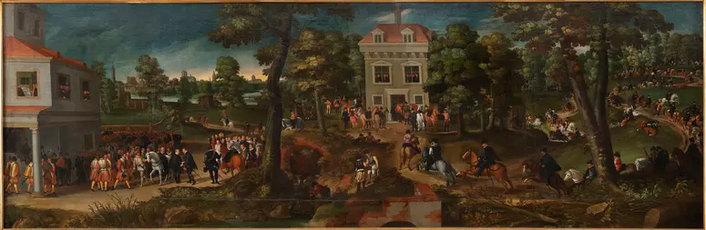 Postreise Erzherzog Ferdinands II. (1529-1595) nach Brüssel