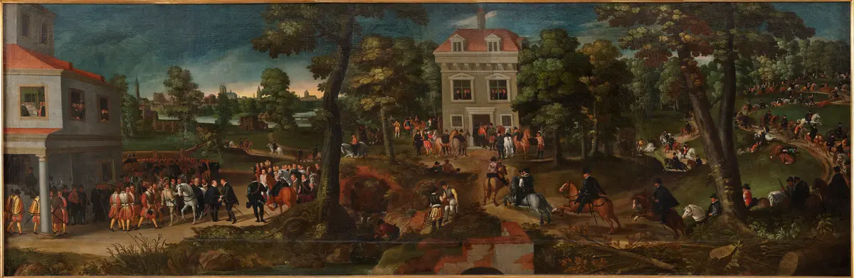 Postreise Erzherzog Ferdinands II. (1529-1595) nach Brüssel