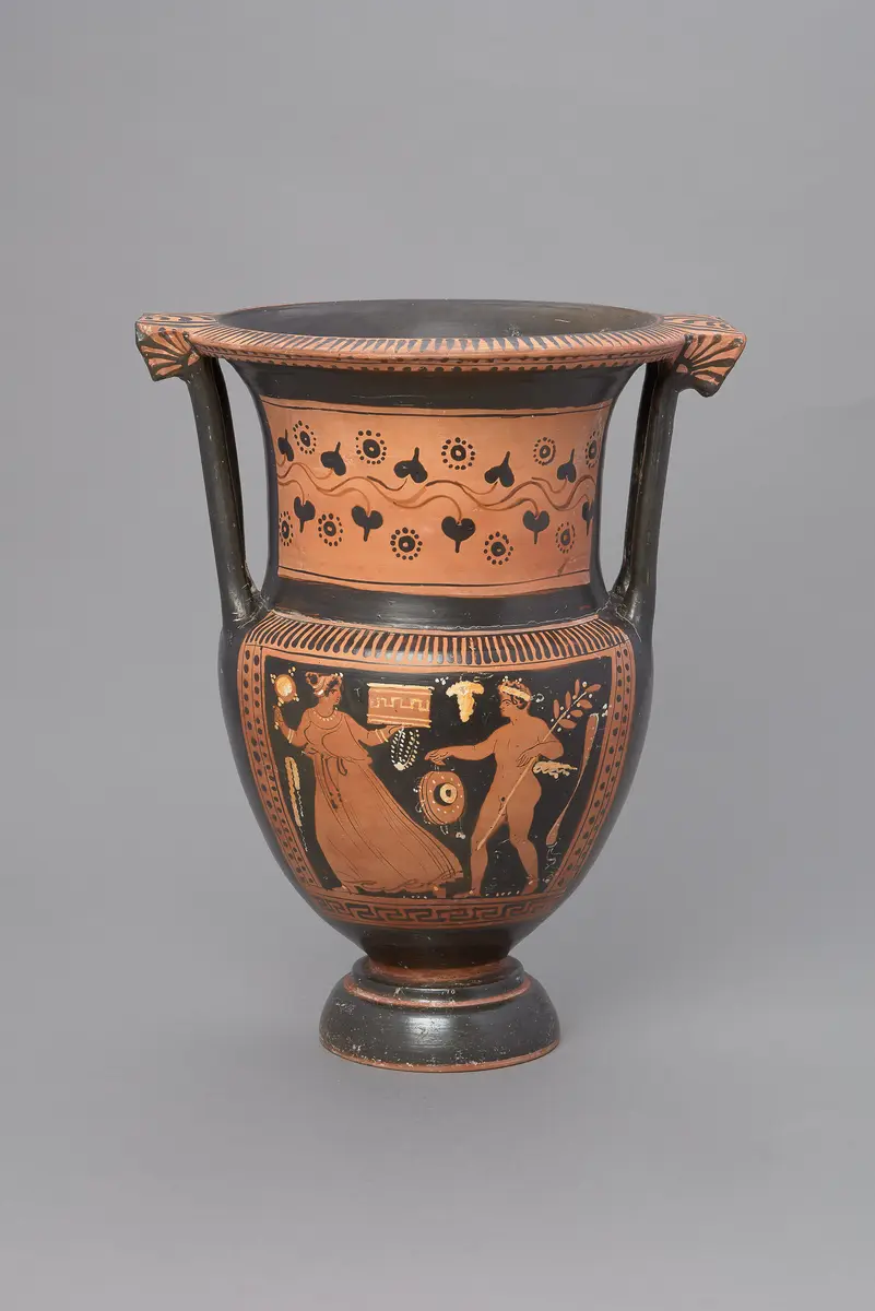 Frau und Satyr