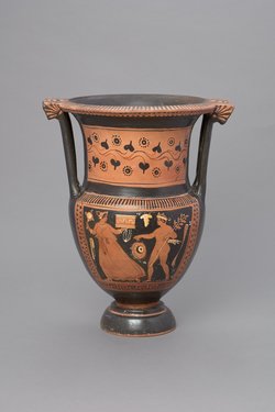 Frau und Satyr