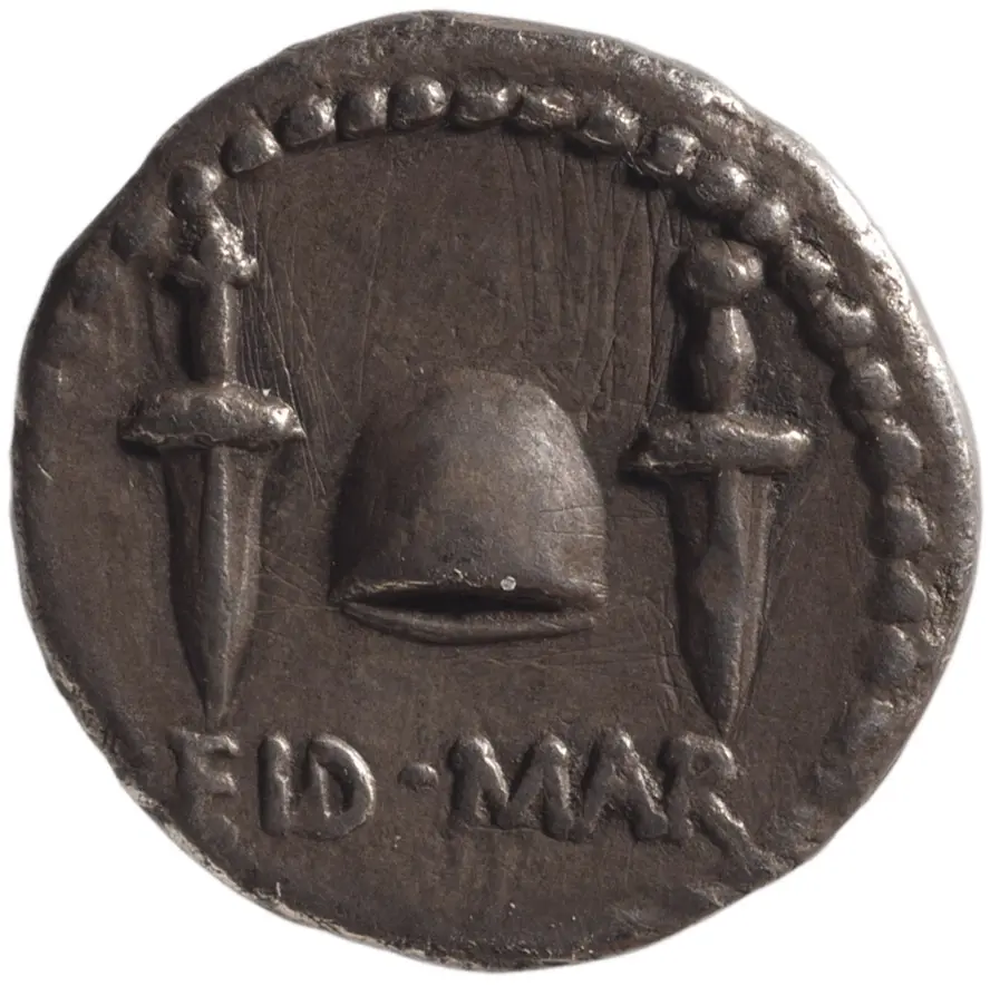 Röm. Republik: M. Iunius Brutus und L. Plaetorius Cestianus