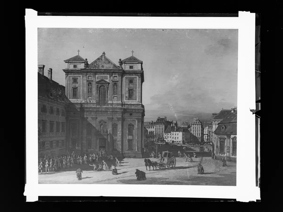 Die Freyung in Wien, Ansicht von Nordwesten