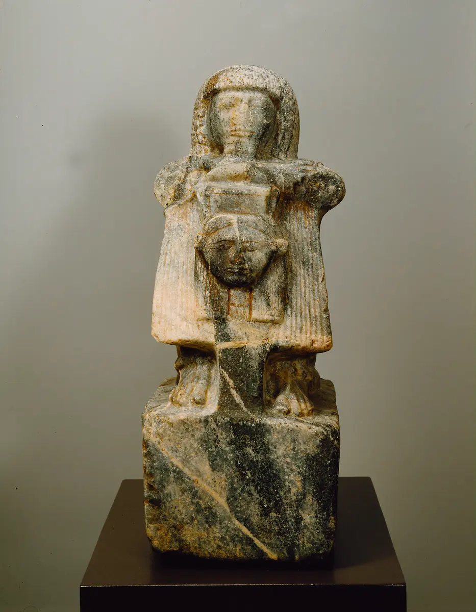 Sistrophore Hockerstatue des Chai-hapi