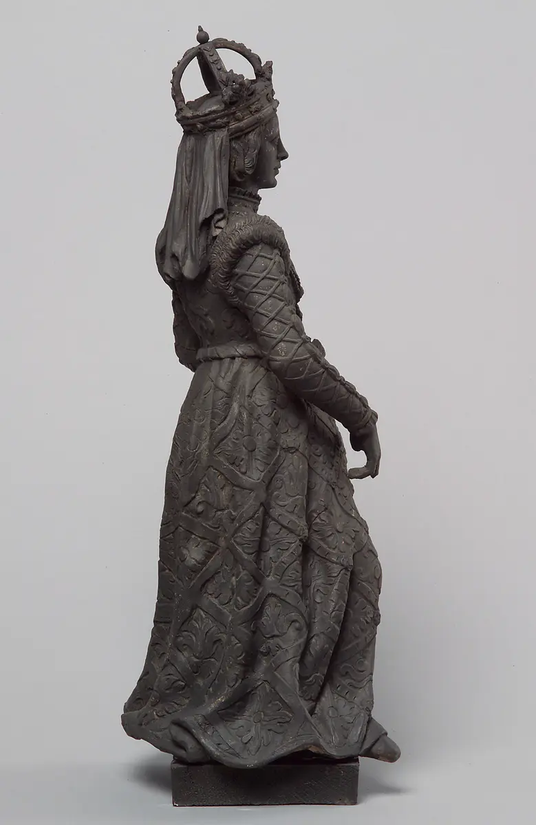 Gertrud (Anna) von Hohenberg, Terracotta, Statue, Statuette