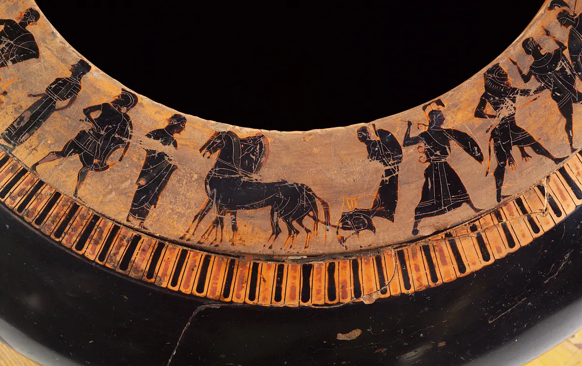 Mythologische Zweikämpfe und Seelenwägung