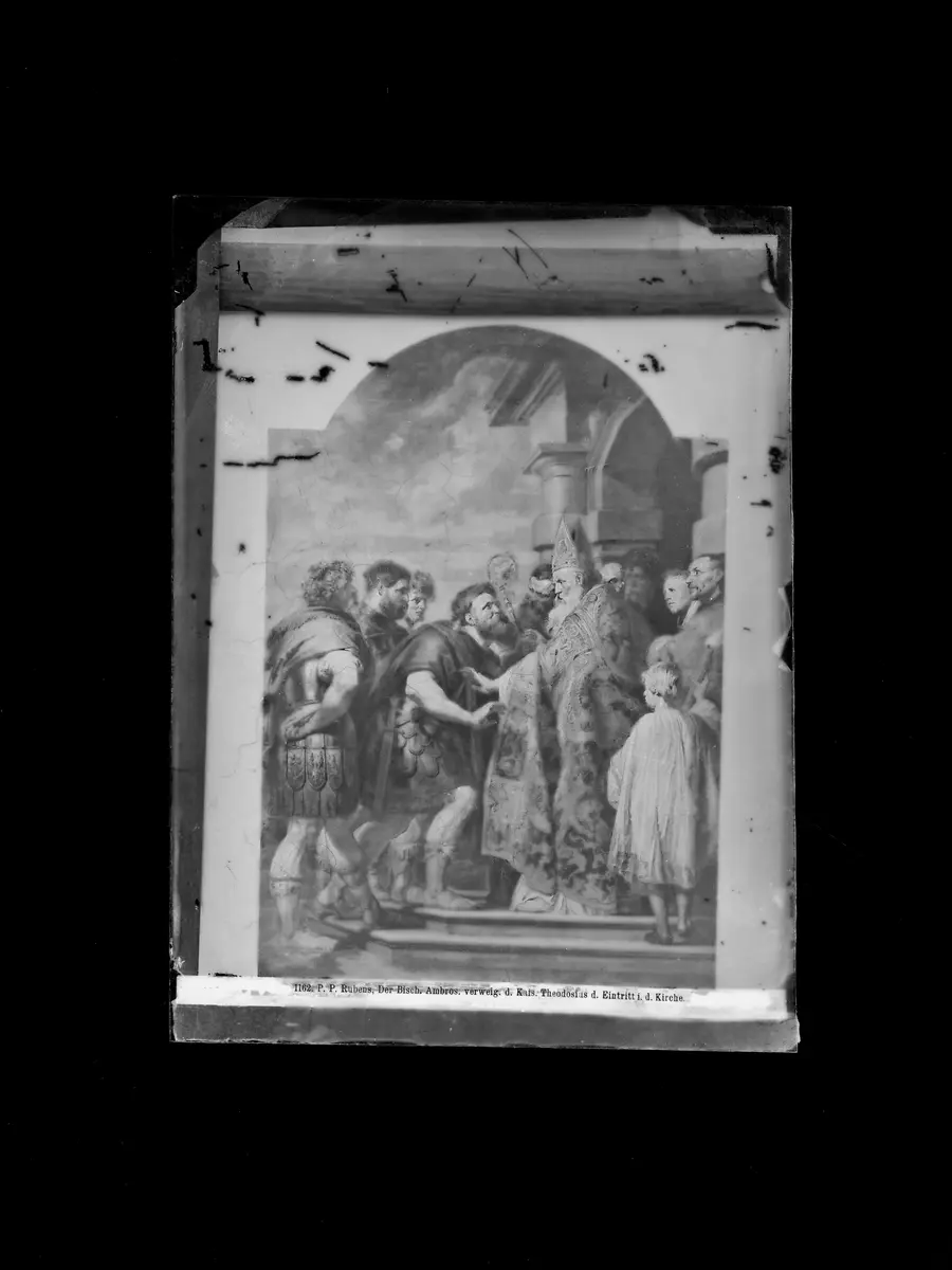 Hl. Ambrosius und Kaiser Theodosius