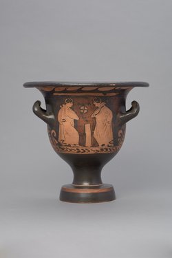 Mänade und Satyr