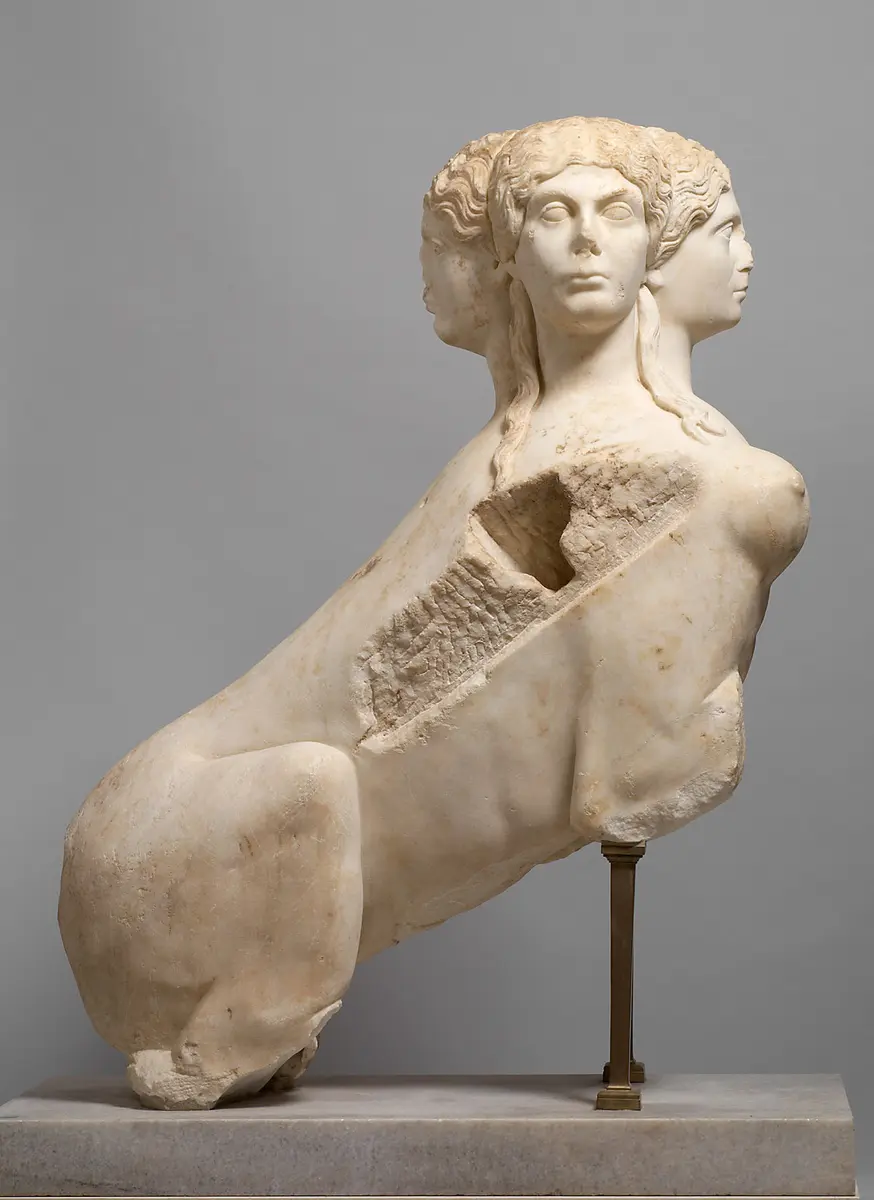 Vierköpfige Sphinx