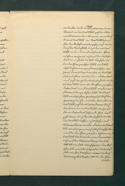 handschriftliche Dienstordnung für Museumsaufseher