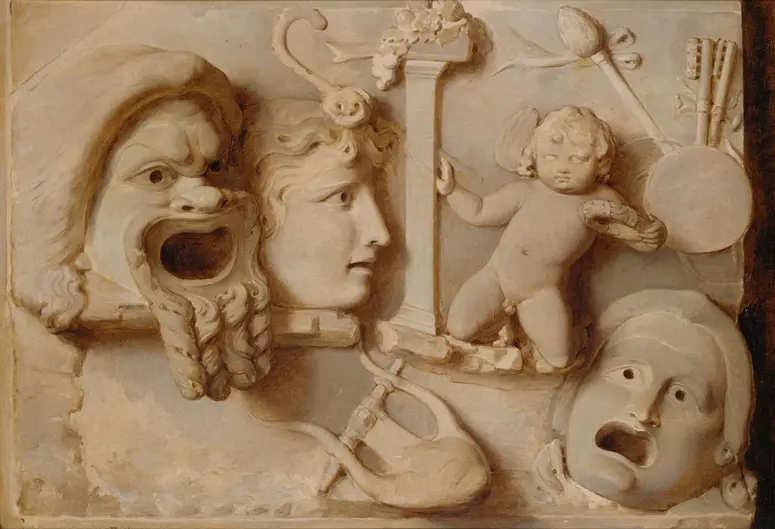 Bacchisches Relief