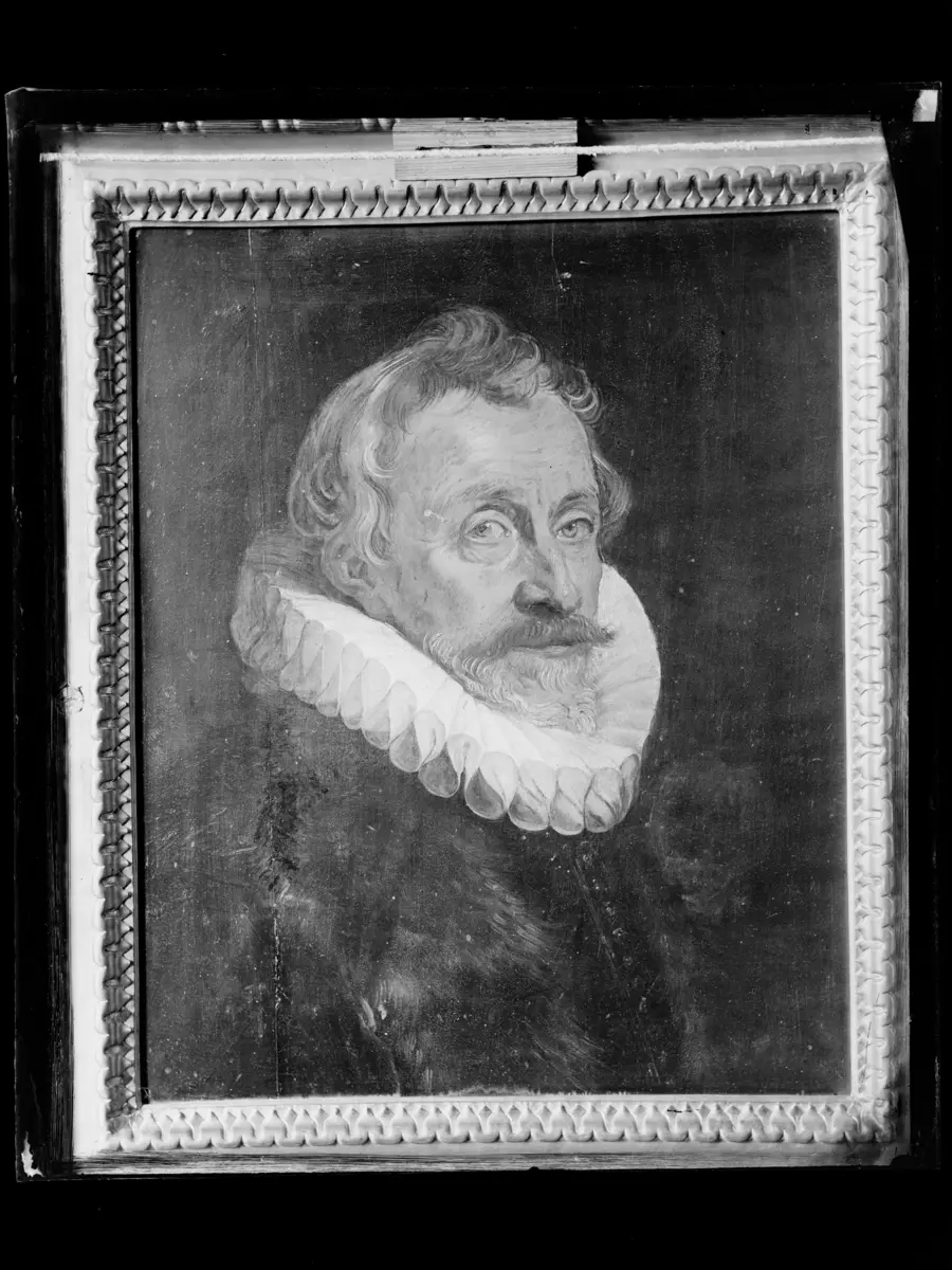 Bildnis eines Mannes in Pelz und Halskrause