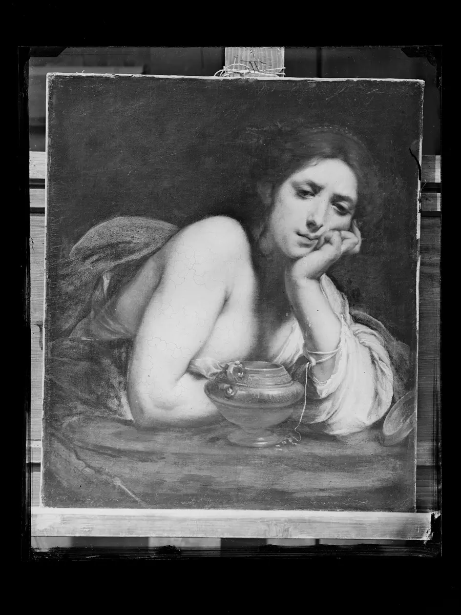 Büßende Maria Magdalena (Halbfigur)