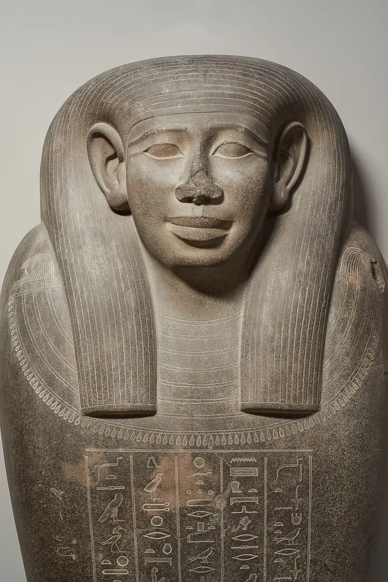 Deckel des Sarkophags der Chedeb-neith-iret-binet