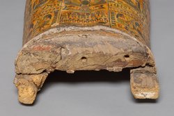 Deckel des mumienförmigen Innensarges des Anch-ef-en-mut