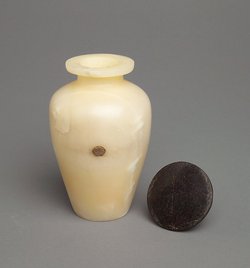 Salbgefäß mit Deckel