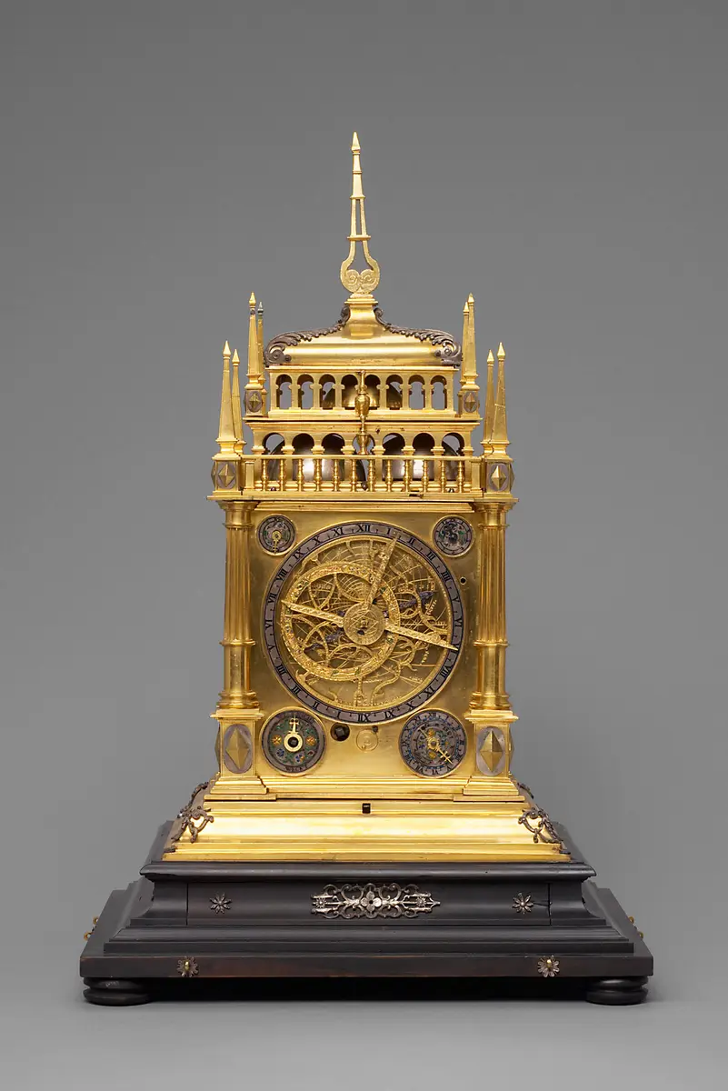 Tischuhr, Uhr, Astronomische Uhr